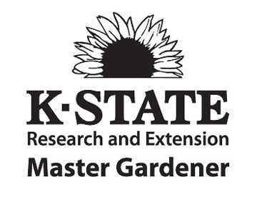 The logo of the Kansas State Research and Extension Master Gardener Program.